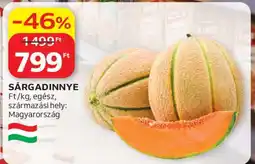 Auchan Sárgadinnye ajánlat