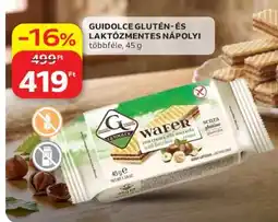 Auchan GUIDOLCE GLUTÉN- ÉS LAKTÓZMENTES NÁPOLYI ajánlat