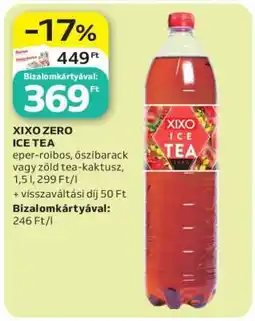 Auchan XIXO ZERO ICE TEA ajánlat