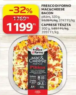 Auchan FRESCO DI FORNO MAC&CHEESE BACON ajánlat