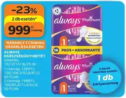 Auchan Always Platinum ajánlat