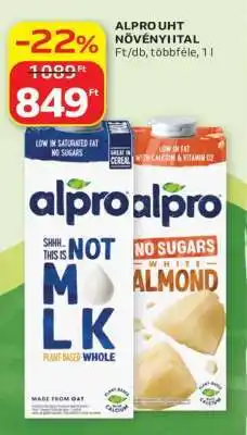 Auchan Alpro UHT Növényi Ital ajánlat