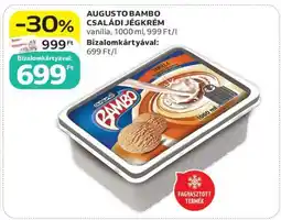 Auchan AUGUSTO BAMBO CSALÁDI JÉGKRÉM ajánlat