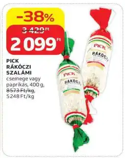 Auchan PICK Rákóczi szalámi ajánlat