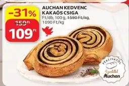 Auchan Auchan Kedvenc Kakaós Csiga ajánlat