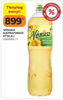 Auchan VÉNUSZ Napraforgó-étolaj ajánlat