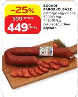Auchan BOGÁDI PÁROS KOLBÁSZ ajánlat