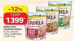 Auchan Bona Vita Crunchy Müzli ajánlat
