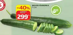 Auchan Bio kígyóuborka ajánlat