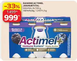 Auchan Danone Actimel joghurtital ajánlat