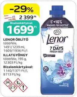 Auchan LENOR Öblítő ajánlat