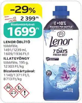 Auchan LENOR Öblítő ajánlat