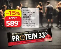 Auchan GO ON NUTRITION PROTEIN SZELET ajánlat