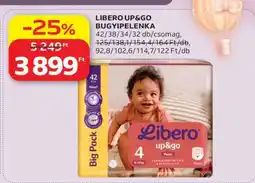 Auchan Libero Up&Go bugyipelenka ajánlat