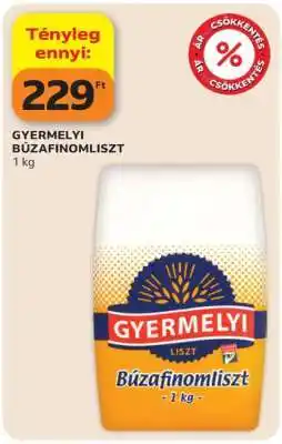 Auchan GYERMELYI BÚZAFINOMLISZT ajánlat