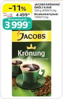 Auchan JACOBS KRÖNUNG ŐRÖLT KÁVÉ ajánlat