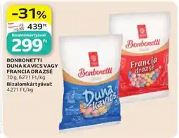 Auchan BONBONETTI DUNA KAVICS VAGY FRANCIA DRAZSÉ ajánlat