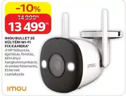 Auchan IMOU Bullet 2E Kültéri Wi-Fi Fix Kamera ajánlat