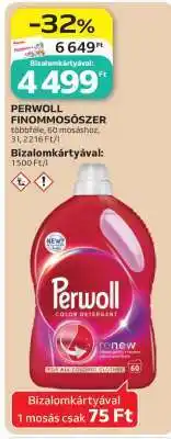 Auchan Perwoll finommosószer ajánlat