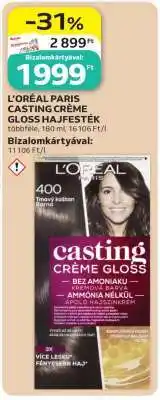Auchan L'ORÉAL PARIS CASTING CRÈME GLOSS HAJFESTÉK ajánlat