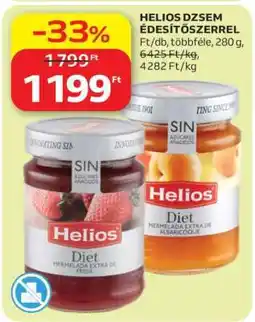 Auchan Helios Dzsem Édesítőszerrel ajánlat