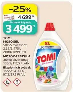 Auchan TOMI Mosógél ajánlat