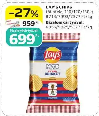 Auchan LAY’S Chips ajánlat