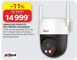 Auchan DAHUA DH-P3AS-PV KÜLTÉRI WI-FI KAMERA ajánlat