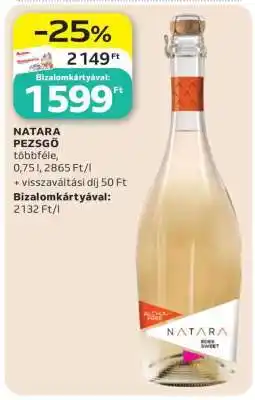 Auchan Natara Pezsgő ajánlat