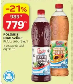 Auchan Pölöskei Diab Szörp ajánlat