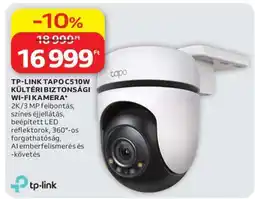 Auchan TP-LINK TAPO C510W KÜLTÉRI BIZTONSÁGI WI-FI KAMERA ajánlat