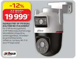 Auchan DAHUA P3D-3F-PV DUAL KÜLTÉRI WI-FI KAMERA ajánlat