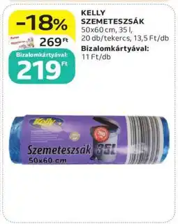 Auchan Kelly szemeteszsák ajánlat