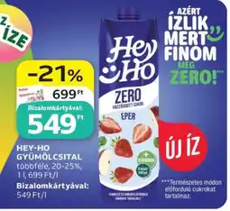 Auchan HEY-HO GYÜMÖLCSITAL ajánlat