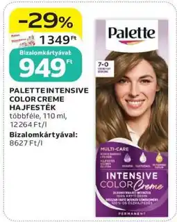 Auchan Palette Intensive Color Creme hajfesték ajánlat