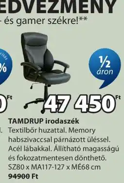 JYSK TAMDRUP irodaszék ajánlat