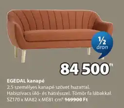 JYSK EGEDAL kanapé ajánlat