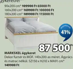 JYSK MARKSKEL ágykeret ajánlat