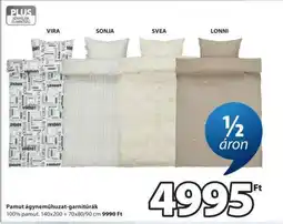 JYSK Pamut ágyneműhuzat-garnitúrák ajánlat