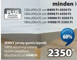JYSK JENNY jersey gumis lepedő ajánlat
