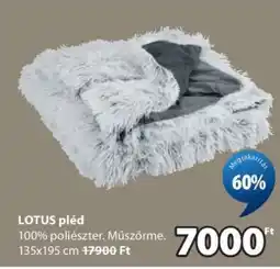 JYSK LOTUS pléd ajánlat