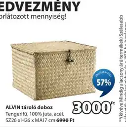 JYSK ALVIN tároló doboz ajánlat