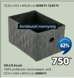 JYSK GILLIS kosár ajánlat