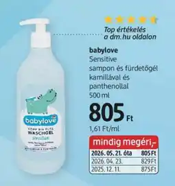 DM babylove ajánlat