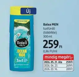 DM Balea MEN tusfürdő ajánlat