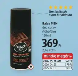 DM Balea MEN ajánlat
