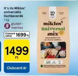 Tesco It's Us Miklos univerzális lisztkeverék ajánlat