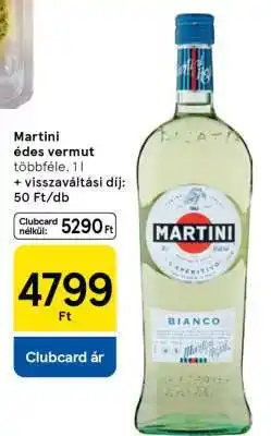 Tesco Martini édes vermut ajánlat