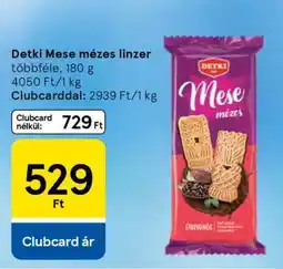 Tesco DETKI Mese mézes linzer ajánlat