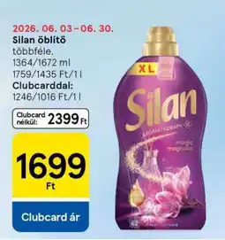 Tesco SILAN Öblítő ajánlat
